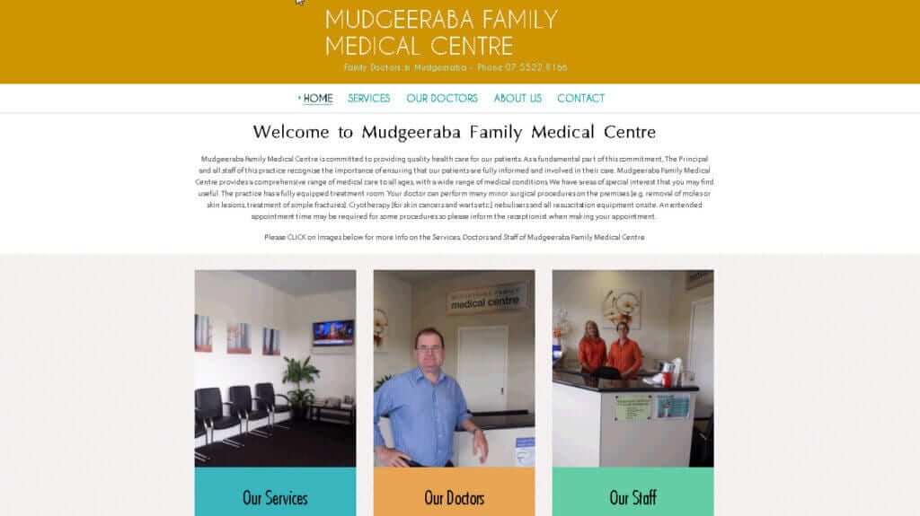 sample medical centre website