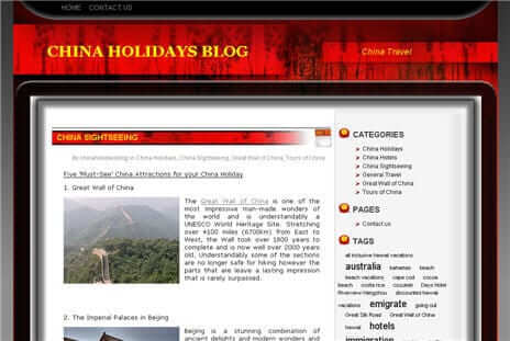 China Holidays Blog